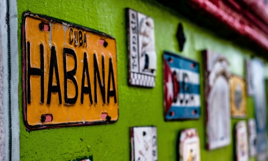 plaque-immatriculation-habana-cuba