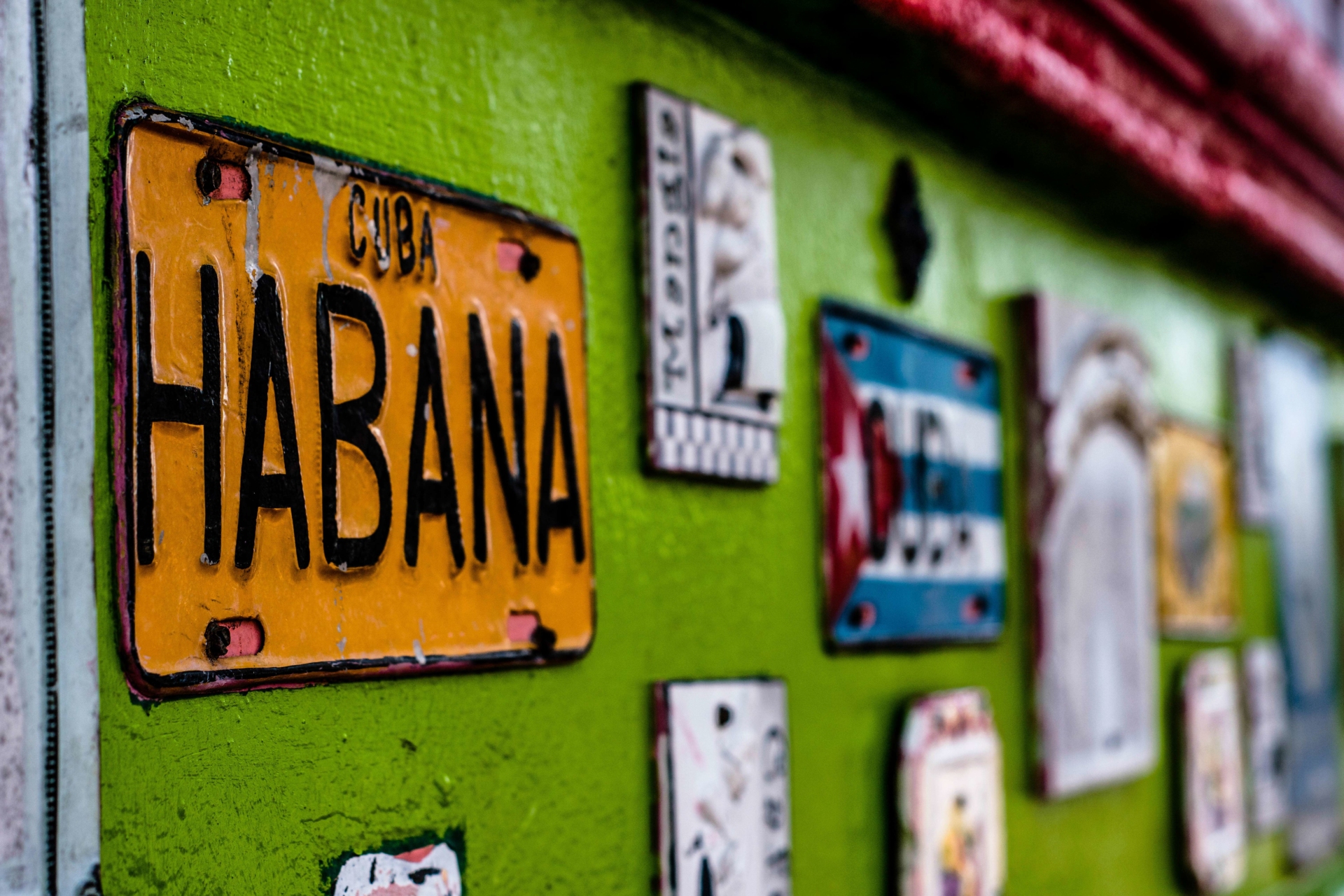 plaque-immatriculation-habana-cuba
